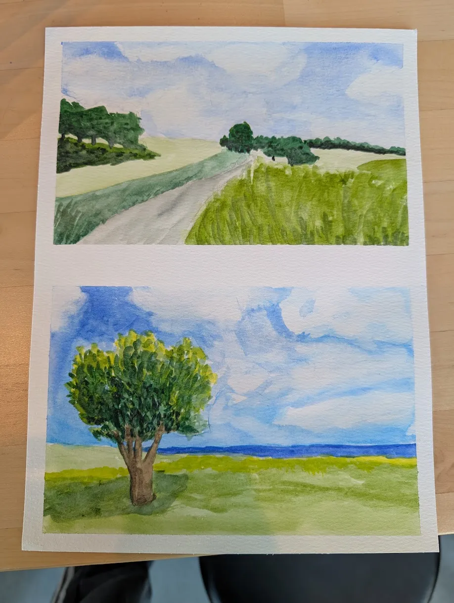 green landscapes